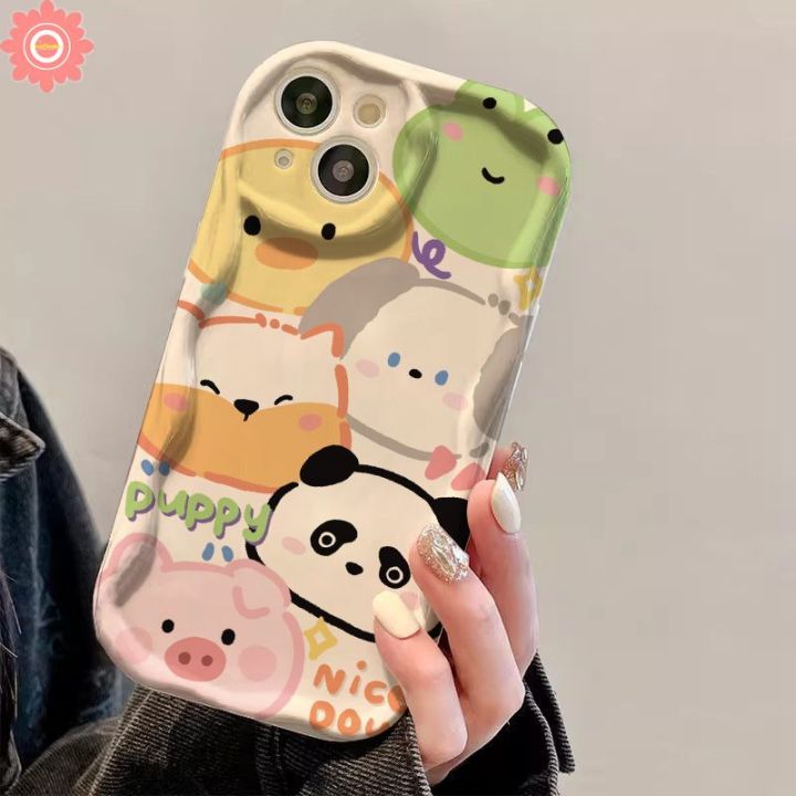 Cute%20Panda%20Frog%20Duck%20Wavy%20Curved%20Edge%20Case%20For%20Realme%20C12%20C53%20C25%20C11%20C15%20C17%20C35%20C51%205%2011%208i%207%205i%206i%205s%20C21Y%20C55%20C25Y%20C17%20C21%20C30%20C25s%20C33%20C20%20C31%20C3%20Cartoon%20Cat%20Puppy%20Rabbit%20Cover%20-%20Image%206