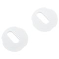 Toilet Seat Hinges Screws WC Hole Fixing Easy Installation 4 Pack.