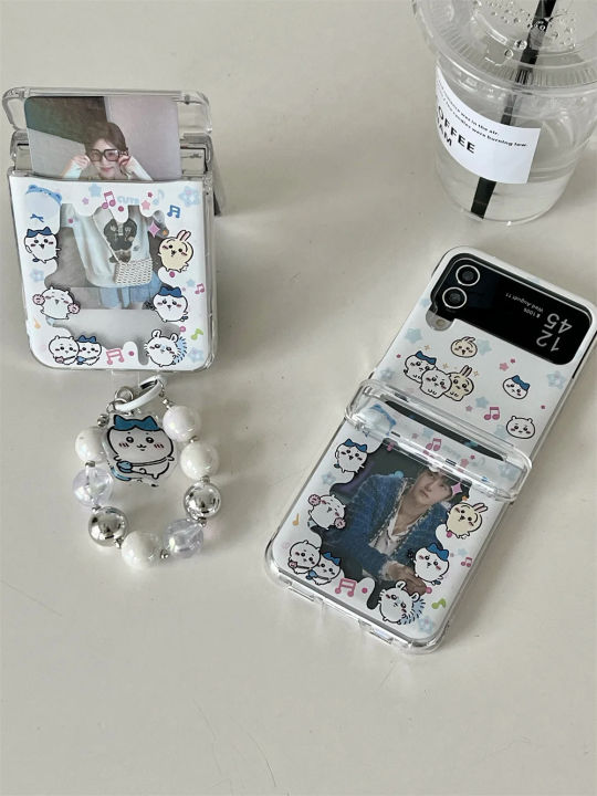 %E3%80%90NShisasN%E3%80%91Cute%20Cartoon%20Card%20Bag%20Clear%20Case%20With%20Chian%20For%20Samsung%20Galaxy%20Z%20Flip%205%204%203%20flip5%20flip4%20flip3%20Zflip4%20zflip5%205G%20Girl%20Lovely%20Cover%20-%20Image%205