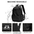 Lightweight spine care backpack for middle and high school students， Backpacks for Teen Girls Preppy Casual Middle School Bag.. 