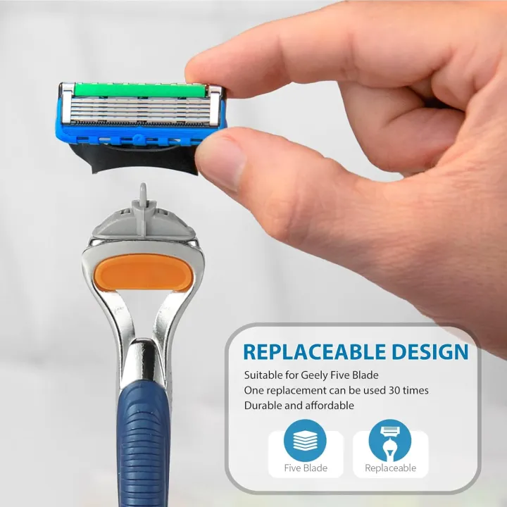 Manual%20five-blade%20razor%20and%20matching%20blade%20heads%20-%20Image%203