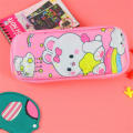 Creative Pencil Box Protective Cartoon Design Large Capacity Stationery Case Double-Layer Pencil Case for School Supplies Kids Stationery Education Art Storage Gift Item.