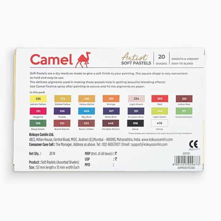Camel%20Artist%20Soft%20Pastel%20Color%2020%20Shade%20-%20Image%203