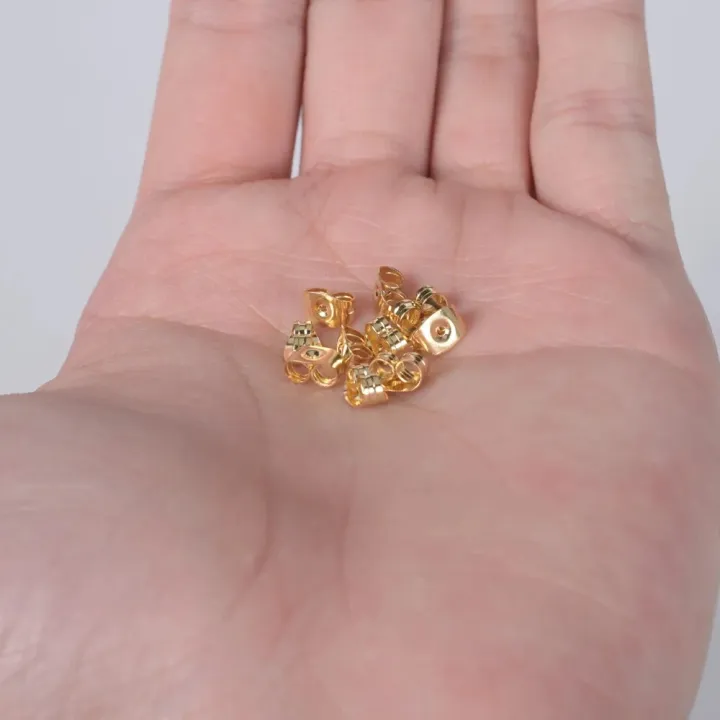 100Pcs/Lot%20Stainless%20Steel%20Gold%20Color%20Butterfly%20Scrolls%20Ear%20Post%20For%20Jewelry%20Making%20DIY%20Blocked%20Caps%20Studs%20Earring%20Backs%20Stopper%20-%20Image%204
