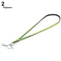Papuacu 1 Pc Women Luxury Rhinestone Bling Badge ID Key Holder Lanyard Strap. 