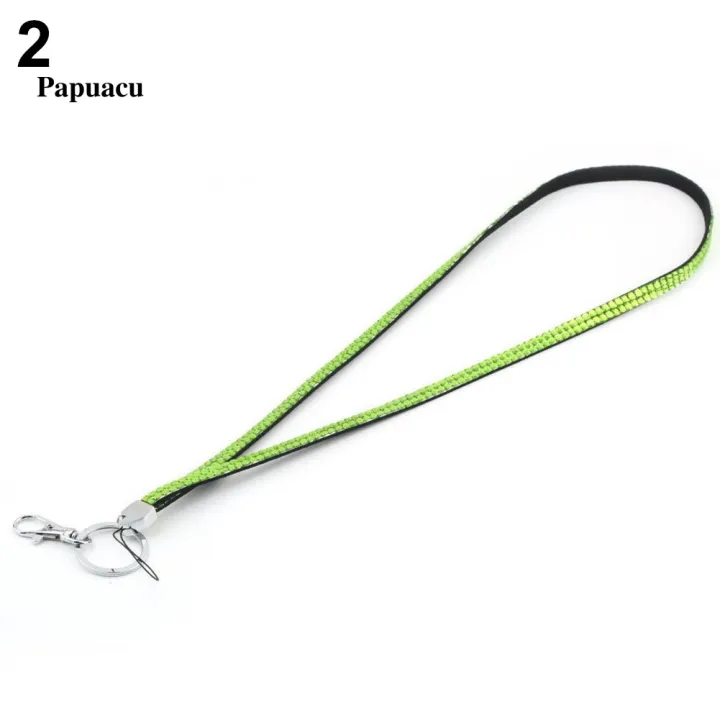 Papuacu%201%20Pc%20Women%20Luxury%20Rhinestone%20Bling%20Badge%20ID%20Key%20Holder%20Lanyard%20Strap%20-%20Image%204