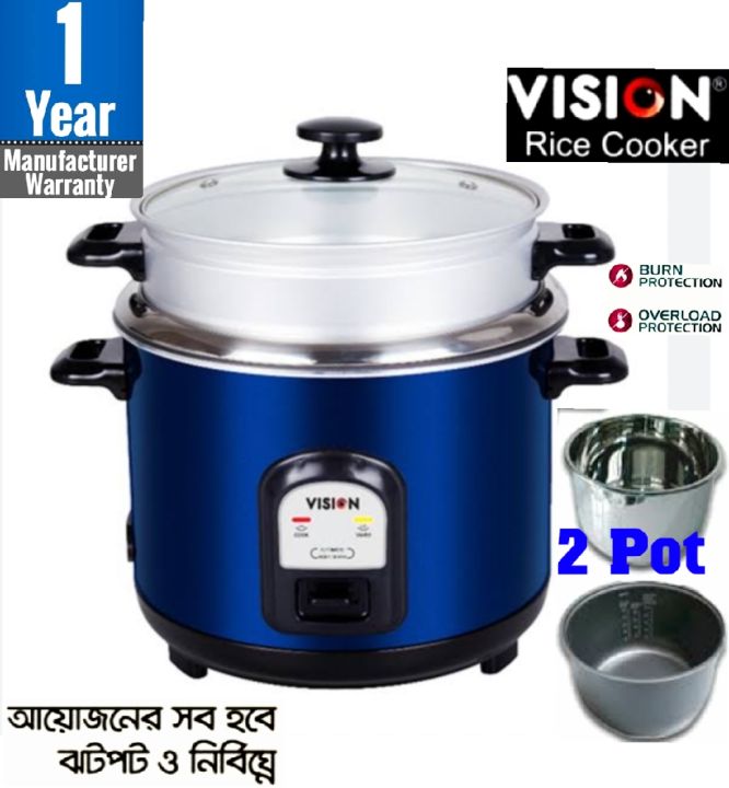 VISION%20RICE%20COOKER%201.8.L%20with%202%20Pot%20(1%20S.S%20&%201%20Aluminium)%20-%20Image%202
