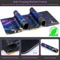 Extended Gaming Mouse Pad Cartoon Fluid Pattern Anime Design Rubber Anti-Slip Base and Keyboard Support Mouse Mat. 