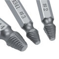 6pcs Damaged Screw Extractor Speed Out Drill Bits Tool Set Broken Bolt Remover Quickly extract the rusty.