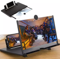 Universal Mobile Phone Video Amplifier Enlarge Screen Magnifier Multicolor. 