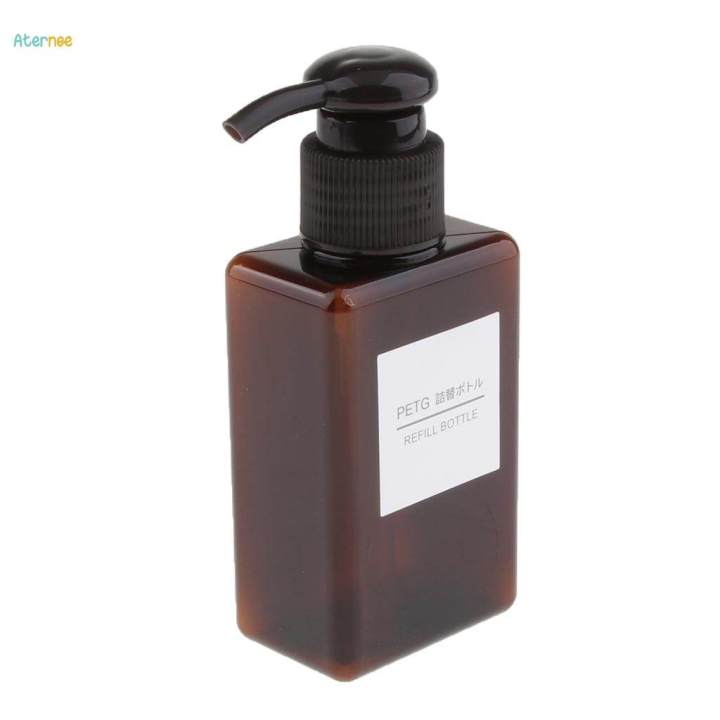 3pcs%20Foaming%20Soap%20Pump%20Dispenser%20Cosmetic%20Container%20Bottle%20Brown%20-%20Image%207