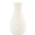 Nordic style diamond pattern vase fake plastic flower vase pot home decoration( 1psc) - Flower Vase.