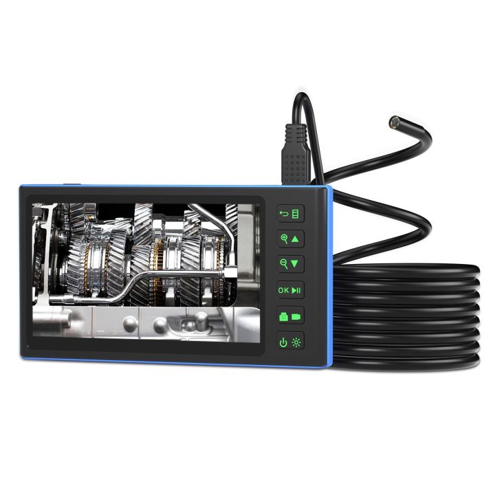 Dual camera endoscope with 7-inch IPS color creen endoscope