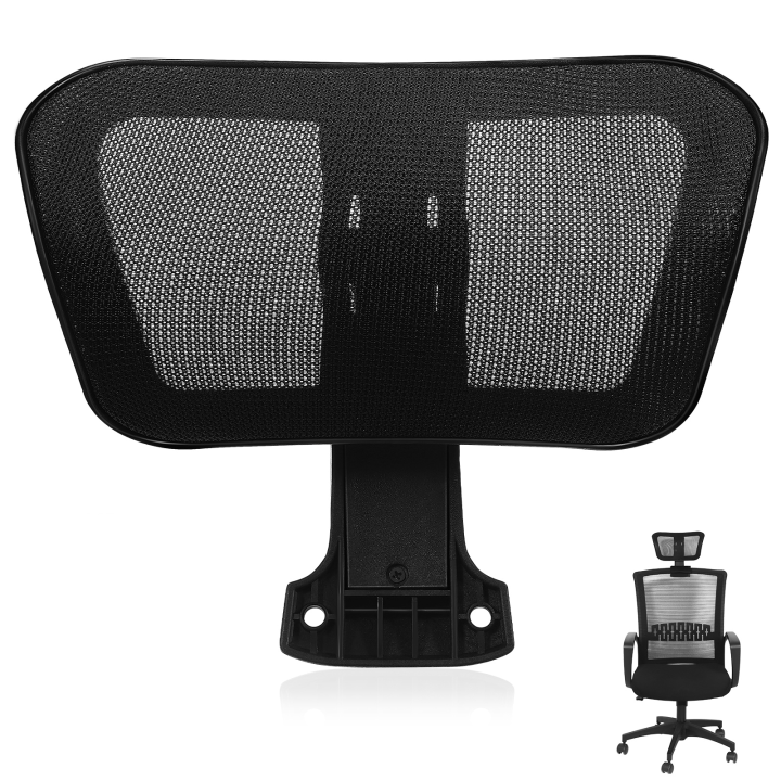 Mesh Headrest Attachment Detachable Chair Pillow Ergonomic Headrest Neck  Support for Office Chair
