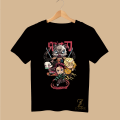 Demon Slayer (Full Bundle) Printed Half Sleeve jersey T-shirt For Men and Women. 