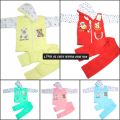 0-9 months Lavish 1 set jama+pant Long Sleeve baby hoodie Sweater Shirt Winter collection Winter baby Fashion Baby Full Sleeve Winter Dress With Pant coat infant dress siter jama stylish collection Cardigans.