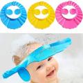 1pcs Baby Shower Cap with Ear Protection Bath Caps Adjustable Soft Shampoo Bathing Hat Cap for Kids Toddler [Colour as per Stock]. 