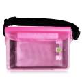 Waterproof Pouch Dry Bag Case with Waist Strap to Keep Your IPhone Camera Cash Documents Away From Water for Beach Swimming Boating Kayaking Fishing Hiking Camping. 