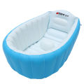 Portable inflatable baby bathtub with thickened folding for children. 