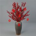 New Chinese Hawthorn Fake Flower Lucky Fortune Fruit Coffee Table Living Room Housewarming Decoration Wedding New Home Dried Flower Ornament.