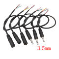 Machine Repair Extension Cable IY Audio Ear/4 Extreme Bare Female Jack Mono MM Male Plug/5/3.5 1 Piece 2./Stereo AUX 2/3 Line Connector D. 