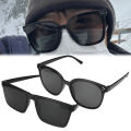 Personality Street Vintage Oval Design Sunglasses Men Driving UV Protection Sunglasses Fashion Simple Glasses Sunscreen Anti-glare Sunglasses 1Pcs.