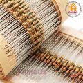 100Pcs 1K Resistor 1K Ohm Carbon Film Resistor 1K 1/4W Resistance 0.25 Watt 5% Tolerance Fixed Resistors For Passive Components Parts. 