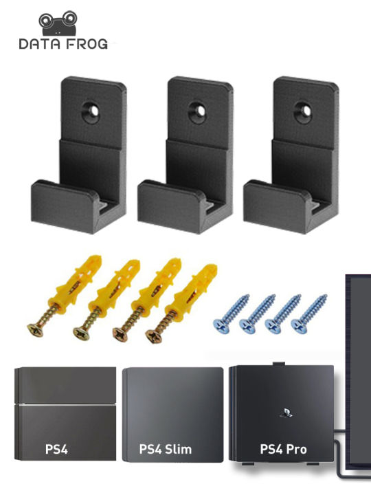 DATA FROG Wall Mount For PS4 Universal Controller Holder Stand Storage Rack with Screws For PS4 Pro/ PS4 Slim Accessories