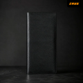 Zays Premium Eco-Friendly Leather Long Wallet for Men, Handmade Slim Compact Wallet 7.4 x 3.7 x 1 Inch, 7 Card Slots, ID Slot, Cash Compartment, 2 Mobile Compartments, Fits Large Smartphones, Luxury Gift Box.