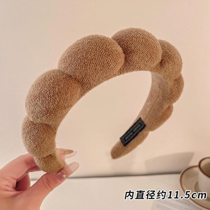 Hair%20Band%20SHEIN%20Style%20Imported%20Style%20Soft%20Cloud%20Sponge%20High%20Cranial%20Top%20Hair%20Hoop%20Hand%20Made%20best%20quality%20-%20Image%208