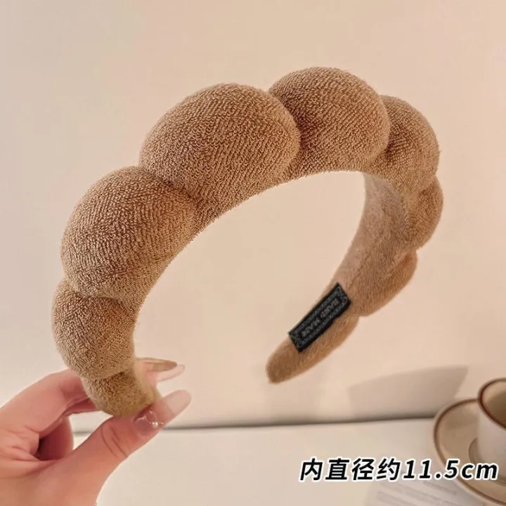Hair%20Band%20SHEIN%20Style%20Imported%20Style%20Soft%20Cloud%20Sponge%20High%20Cranial%20Top%20Hair%20Hoop%20Hand%20Made%20best%20quality%20-%20Image%208