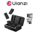 Ulanzi A100 Wireless Lavalier Mic – Perfect for Vlogging & Streaming.