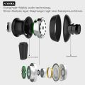 (New)AWEI A980BL Wireless Sport Magnetic Bluetooth Earphone with Wire Control , Support Handfree Call. 