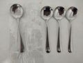 Stainless Stee Long Handle Spoon Round Soup Spoon Tea Set 6 pcs.