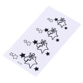 Waterproof Temporary Tattoo Five-pointed Star Tattoo Chain Arm Girl Small Size Tatto Stickers Flash Tatoo Tattoos Tatouage. 
