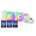 Arctic Liquid Freezer III 280MM ARGB Liquid CPU Cooler White. 