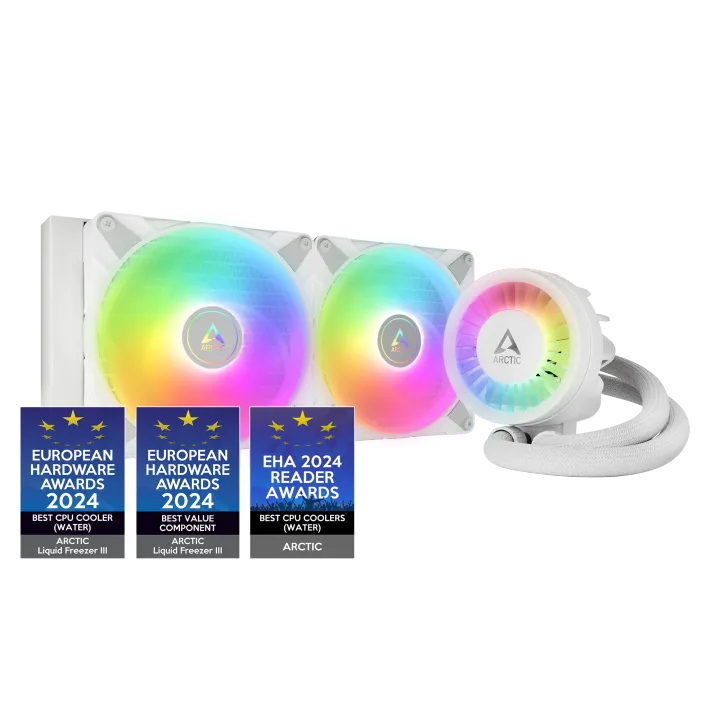 Arctic Liquid Freezer III 280MM ARGB Liquid CPU Cooler White