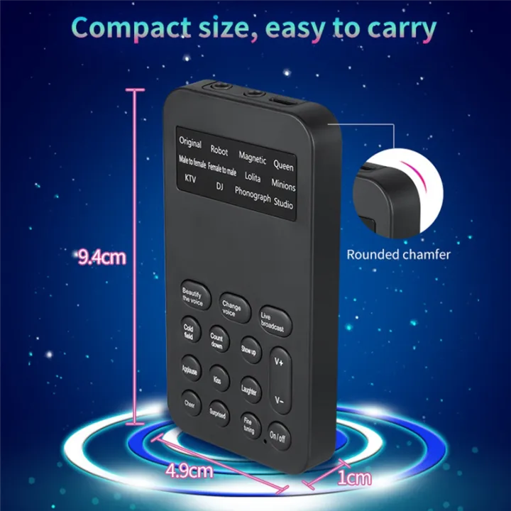S9%20Voice%20Changer%2012%20Voice%20Changing%20Modulator%20with%20Adjustable%20Voice%20Functions%20Phone%20Computer%20Sound%20Card%20Mic%20Tool,%20Easy%20to%20Use%20-%20Image%208