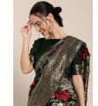 Glamour & Glorious Marvelous Gorgeous New Design High Quality Printed Silk Saree With Gorgeous Blouse Piece for Woman - 89. 