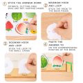 Learning Game Montessori Activity Book Paste Sticker Logical Life Ability Sorting Educational Matching Toddler For Kids Gift MuXiaRe. 