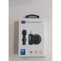 K35 Dual Mic Wireless Microphone For Smartphone DSLR Laptop MacBook.