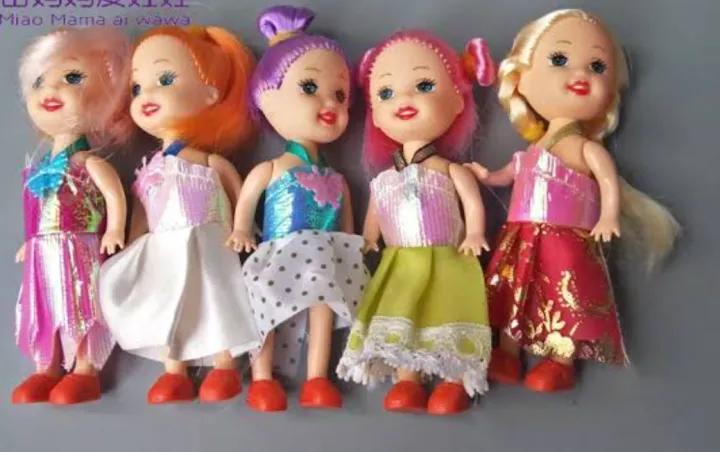 5%20Piece%20Mini%20Barbie%20Doll%20Set%20for%20Kids-Multicolor%20-%20Doll%20-%20Image%202
