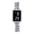 2022 Luxury LED Watch Women Rose Gold Metal Chain Strap Ladies Wristwatch Girls Digital Electronic Clock Relogio Feminino Reloj.