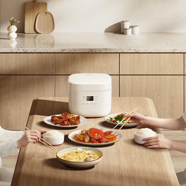 XIAOMI MIJIA Rice Cooker N1, 3L Multifunctional Rice Cooker, Slow Cooker, 28 minutes Fast Cooking with LED Time Display, 8 Cooking Menus, 24H Appointment