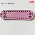 Leather Bag Bottoms DIY Handmade Oval Round Bottom Bag Accessories for Bags Creek.