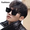 Fashions Punk Square Frame Sunglasses Simple Street Photos Eyewear Sun-Protective Summer Decoration Driving Glasses for Women Man. 