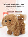 【Yurui】New pluh dog called walking pluh toy electric pluh robot dog toddler toy for chritma gift effect and eay ue. 