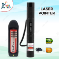 Laser Pointer Light Rechargeable Green | High-Quality Metal Construction for Adjustable Burn Match Light and More. 
