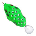 1 pc 5.5cm 11.5gm Floating Frog Lure Black Yellow bait fishing gear fishing frog Borsi. 