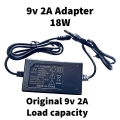 9V 2A 18W Max AC Adapter With Power Cord(Quality Product). 